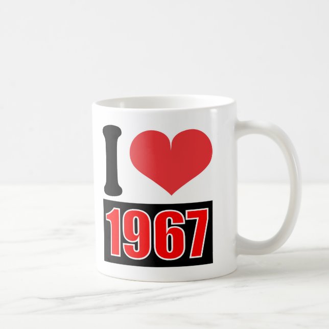 I love 1967 - Mugs (Right)