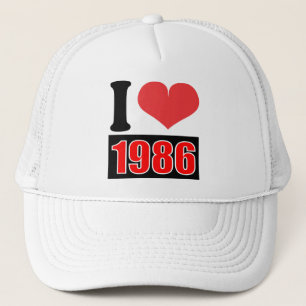 I love 1986    - Hat