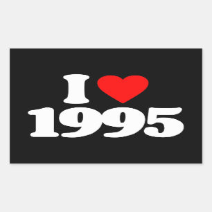 I LOVE 1995 STICKER