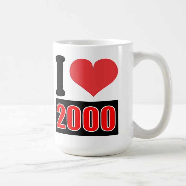 I love 2000 - Mugs (Droite)