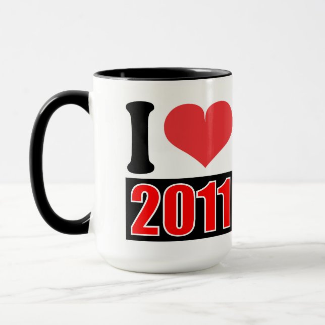 I love 2011 - Mugs (Gauche)
