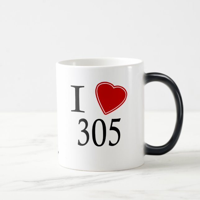 I Love 305 Miami Magic Mug (Right)
