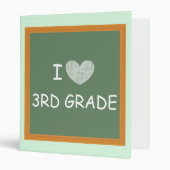 I Love 3rd Grade Binder (Front/Inside)