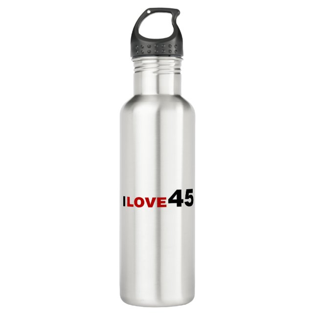 I Love 45 710 Ml Water Bottle (Front)
