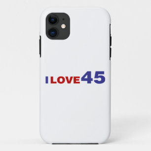 I Love 45 iPhone 11 Case