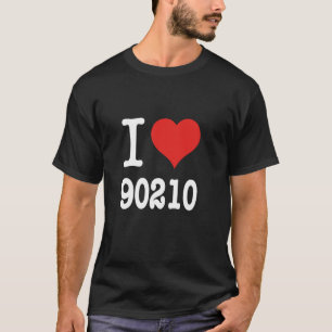 I Love 90210 Zip Code Local Love T-Shirt