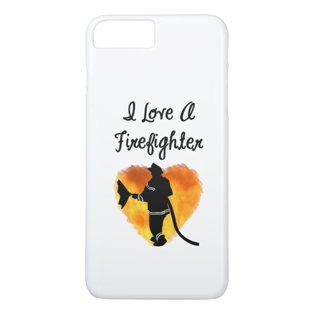I Love A Firefighter Case-Mate iPhone Case (Back)
