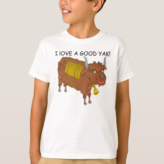 I love a good YAK t-shirt (Front)