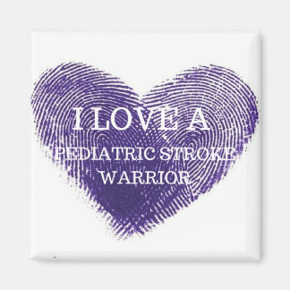 I love a pediatric stroke warrior magnet