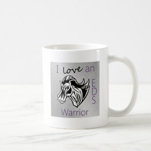 I love a warrior.png coffee mug