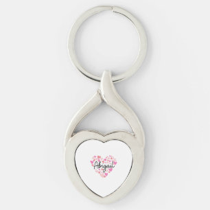 I love Abigail Keychain