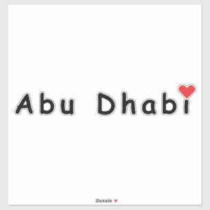 I love Abu Dhabi