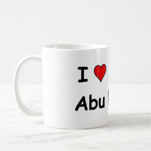 I Love Abu Dhabi Coffee Mug