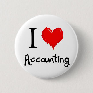 i love accounting 2 inch round button