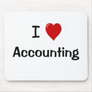I Love Accounting Mousepad