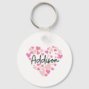 I love Addison Keychain