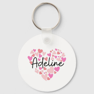 I love Adeline Keychain