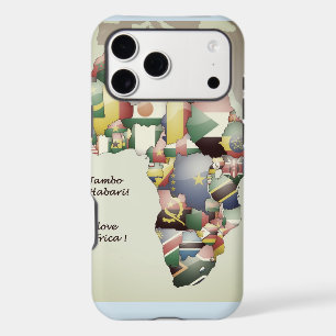 I Love Africa Art Print   Pan-African Map & Cultur