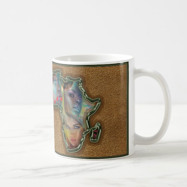 I love Africa Coffee Mug (Right)