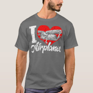 I Love Airplanes T-Shirt