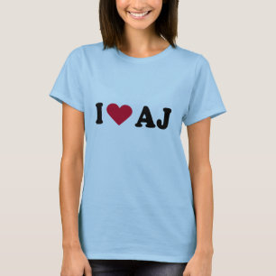 I LOVE AJ T-Shirt