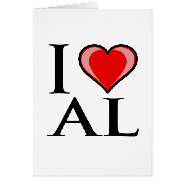 I Love AL - Alabama (Front)