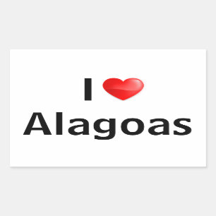 I love Alagoas Sticker