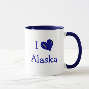 I Love Alaska Mug