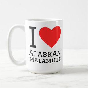 I love Alaskan malamute Coffee Mug