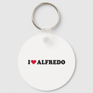 I LOVE ALFREDO KEYCHAIN