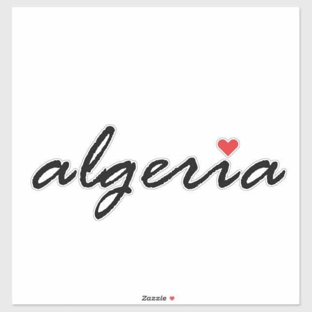 I love Algeria (Sheet)