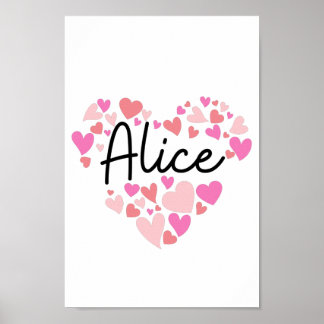 I love Alice Poster