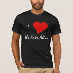 I Love Alina With Celtic Meaning T-Shirt
