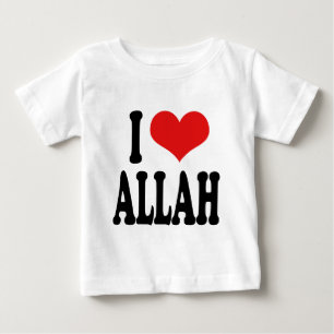 I Love Allah Baby T-Shirt
