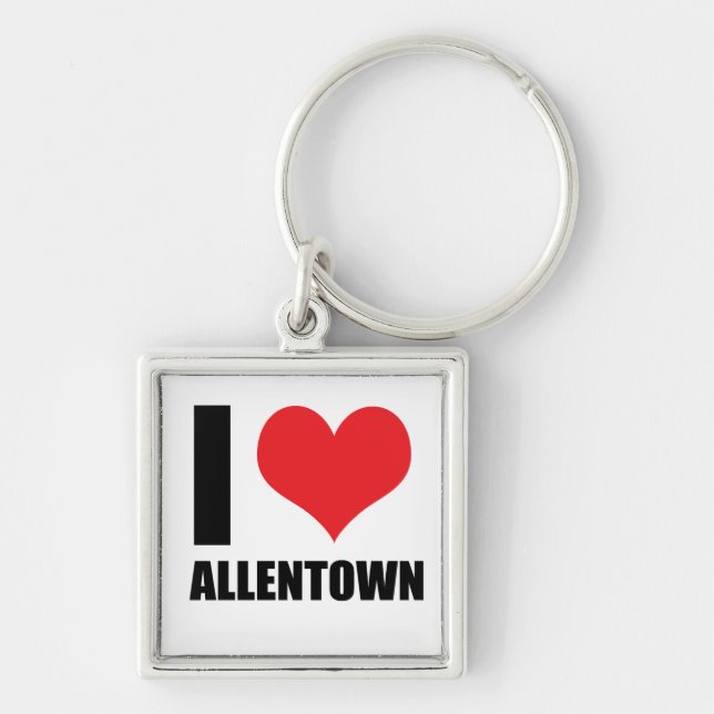 I love Allentown Keychain (Front)