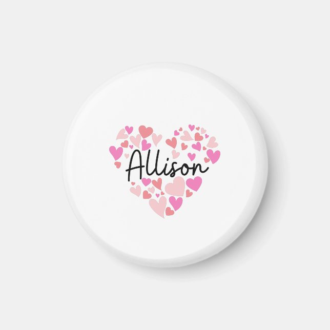 I love Allison Magnet (Front)