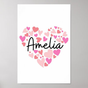 I love Amelia Poster