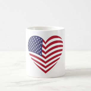 I LOVE AMERICA COFFEE MUG