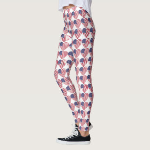 I LOVE AMERICA LEGGINGS