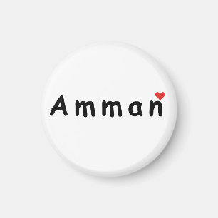 I love Amman Magnet