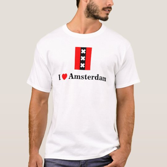 I love Amsterdam (incl. Amsterdam logo) T-Shirt