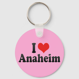 I Love Anaheim Keychain