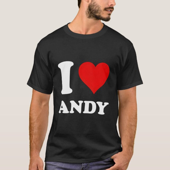 I Love Andi T-Shirt (Front)