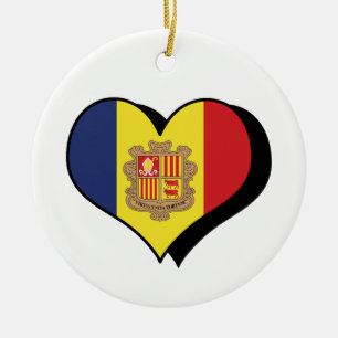 I Love Andorra Ornament