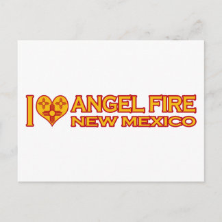 I Love Angel Fire, NM Postcard