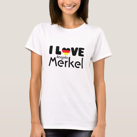 I love Angela Merkel | T-shirt