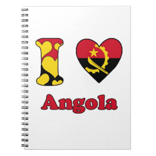 I love Angola Notebook