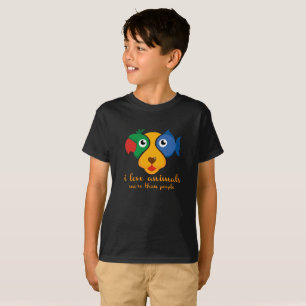 i love animals more than people T-Shirt