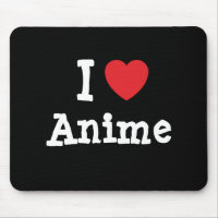 I love Anime heart custom personalized