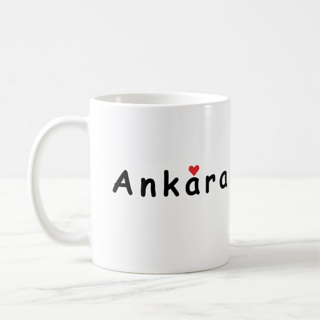 I love Ankara Coffee Mug (Left)